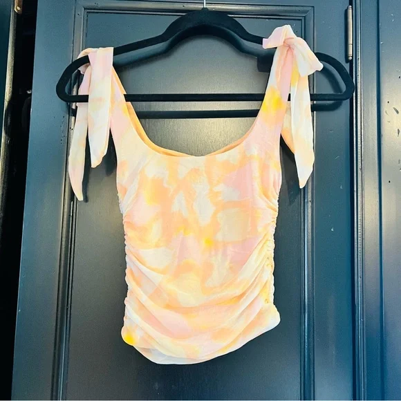 NWT free people mesh crop top - Picture 3 of 3